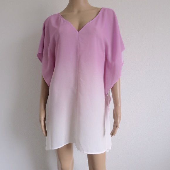 ANTHROPOLOGIE by Fortune Swimwear Hombre Kaftan Swimsuit Coverup One Size NWOT - Picture 3 of 3